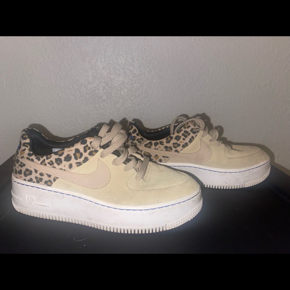 Nike Air Force 1 Sage Low Animal Pack ( Leopard )